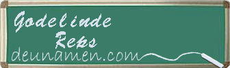 Godelinde Reps Visitenkarte